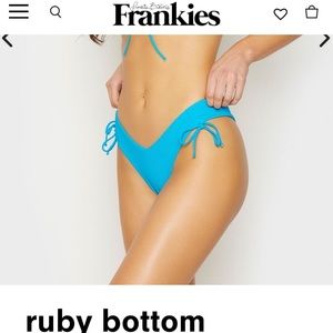 Frankie’s Bikinis top and bottom